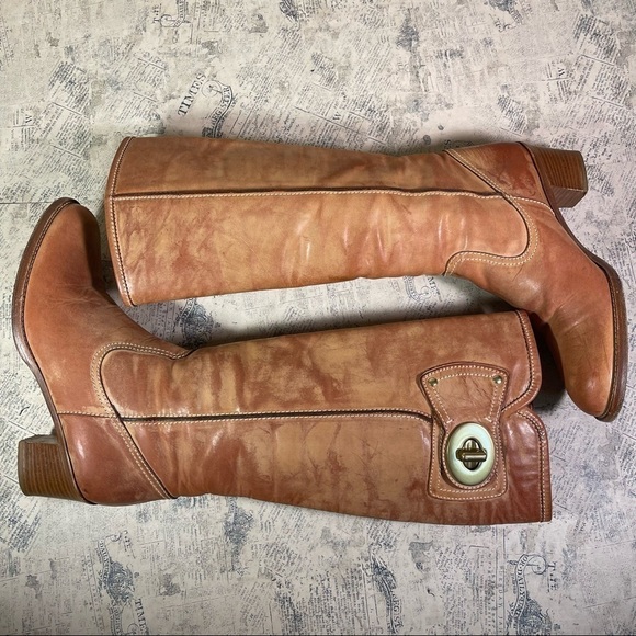 Coach Q125 Sara Boots Made in Italy - Picture 8 of 16